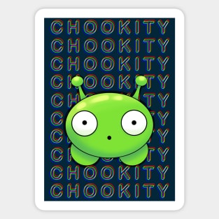 Final space - Mooncake - Chookity Sticker